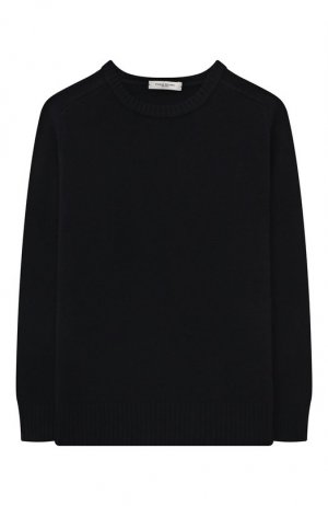 Шерстяной пуловер Paolo Pecora Milano. Цвет: синий