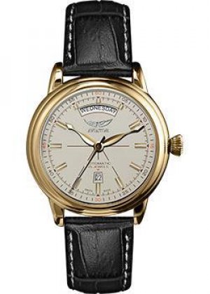 Швейцарские наручные мужские часы V.3.20.1.147.4. Коллекция Douglas Day-Date Aviator