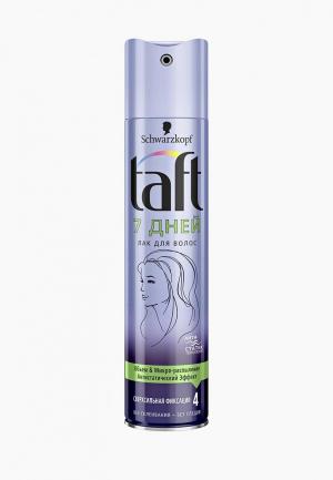 Лак для волос Taft 7 Дней, сверхсильная фиксация, 225 мл. Цвет: прозрачный