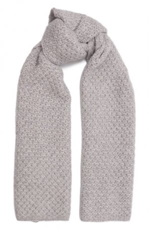 Кашемировый шарф Eleventy. Цвет: серый