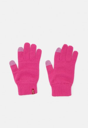 Перчатки Ben Touch Screen Gloves Levi's, цвет dark pink Levi's