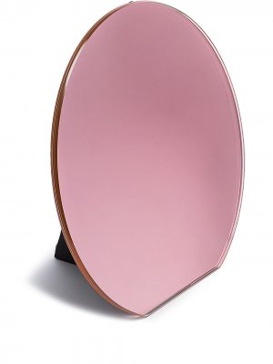 Круглое настольное зеркало Dita Pulpo. Цвет: розовый
