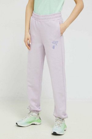 Спортивные брюки из хлопка , фиолетовый Fila