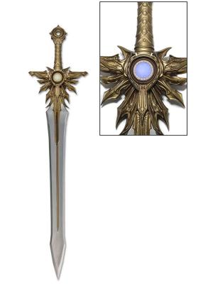 Фигурка Оружия Diablo III 9 ElDruin, The Sword of Justice Neca. Цвет: лазурный, золотистый, оливковый, серо-голубой