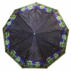 Смарт-зонт , фиолетовый Crystel Eden. Цвет: фиолетовый