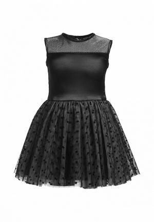 Платье Fizerly. Цвет: черный