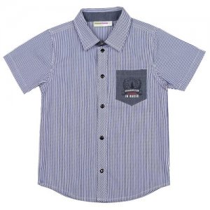 Рубашка для мальчика (Размер: 122), арт. 913036 Sweet Berry. Цвет: голубой