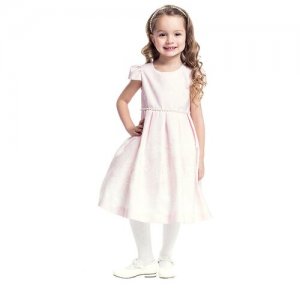Платье, комплект, размер 5-6/110-116, розовый Cascatto. Цвет: розовый