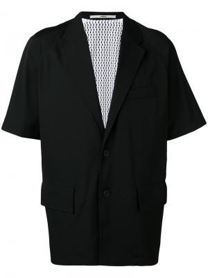 Пиджак с укороченными рукавами Kenzo. Цвет: чёрный