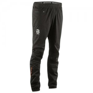 Беговые брюки , карманы, размер S, черный Bjorn Daehlie. Цвет: черный