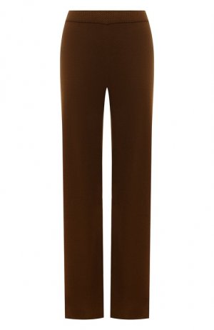 Кашемировые брюки Loro Piana. Цвет: коричневый