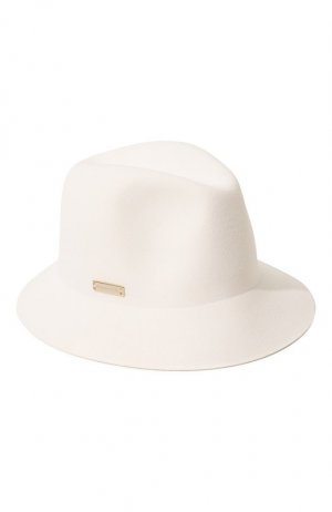 Шерстяная шляпа manzoni24. Цвет: белый