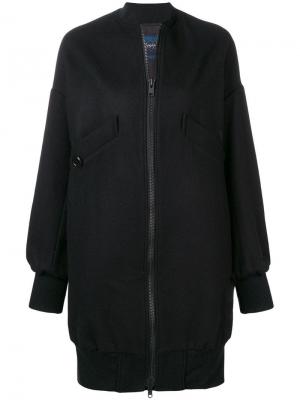 Удлиненная куртка-бомбер Yohji Yamamoto