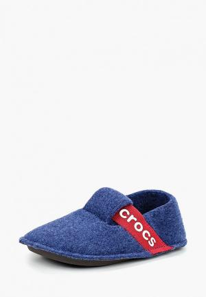 Тапочки Crocs Classic Slipper K. Цвет: синий