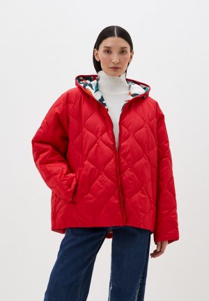 Куртка утепленная Dixi-Coat. Цвет: красный