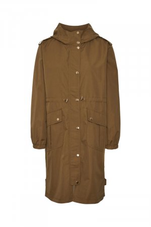 Женская куртка в стиле парка , коричневый Vero Moda