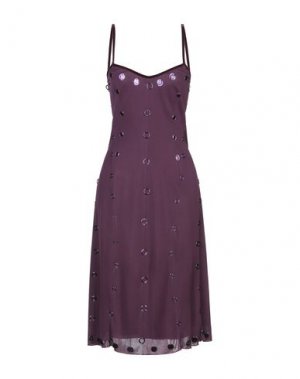 Платье длиной 3/4 JAN & CARLOS. Цвет: фиолетовый