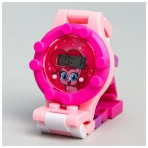 Наручные часы , розовый, розовый Hasbro. Цвет: розовый