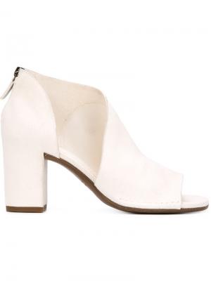Chunky heel sandals Roberto Del Carlo. Цвет: белый