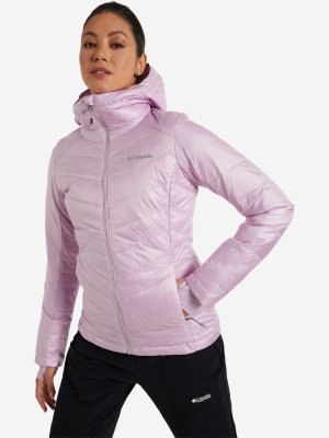 Куртка утепленная женская Joy Peak Hooded Jacket, Фиолетовый Columbia. Цвет: фиолетовый