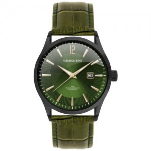 Наручные часы , зеленый GEORGE KINI. Цвет: хаки