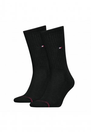Спортивные носки 4PACK , цвет Black Tommy Hilfiger