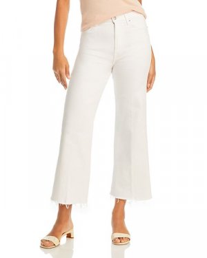 Укороченные широкие джинсы Jo со сверхвысокой посадкой в цвете Soleil , цвет White 7 For All Mankind