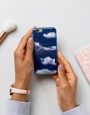 Чехол для iPhone 6 с принтом облаков Signature. Цвет: очистить