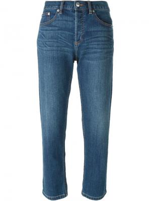 Укороченные джинсы-бойфренды Marc By Jacobs. Цвет: синий