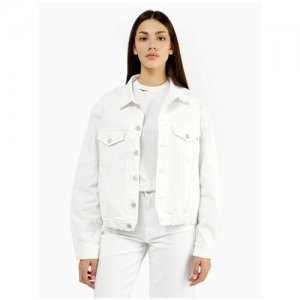 Куртка джинсовая с вышивкой RU 46 / EU 40 M REPLAY. Цвет: белый