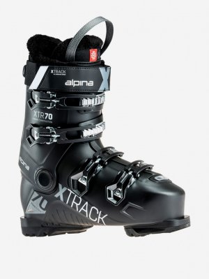 Ботинки горнолыжные Xtrack 70, Черный Alpina. Цвет: черный