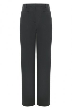 Шерстяные брюки Co. Цвет: серый