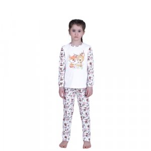 Пижама , размер 110,116-60, белый Свiтанак. Цвет: белый