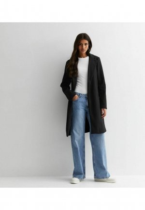 Классическое пальто TALL BLACK UNLINED FORMAL COAT. , цвет New Look