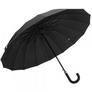 Зонт-трость , черный Frei Regen. Цвет: черный