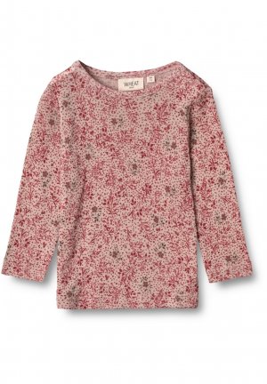 Рубашка с длинным рукавом LANGARM , цвет cherry flowers Wheat