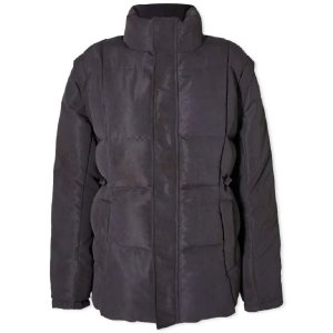 Куртка Leoni Puffer, темно-коричневый Wood. Цвет: коричневый