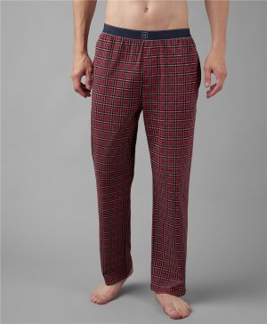Пижамные брюки HENDERSON. Цвет: красный