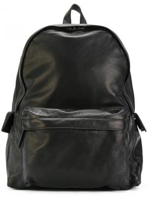 Рюкзак с клапаном Ann Demeulemeester. Цвет: чёрный