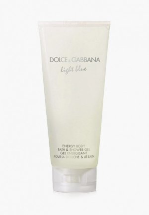 Гель для душа Dolce&Gabbana Light Blue, 200 мл. Цвет: белый
