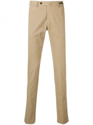 Классические брюки чинос Pt01. Цвет: бежевый