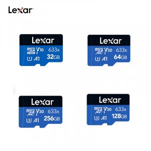 High Performance 100M/S 32/64/128GB 633x Micro SD карта памяти SDXC TF Microsd Lexar