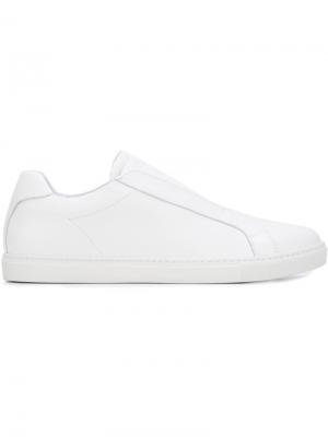 Classic slip-on sneakers Dondup. Цвет: белый