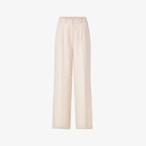 Carlotta широкие брюки из тканого материала с высокой посадкой , цвет vanilla By Malina