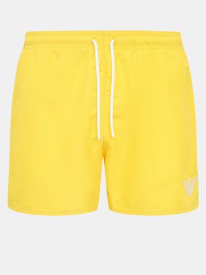 Плавательные шорты Emporio Armani. Цвет: желтый