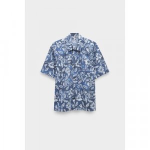 Рубашка , размер 52, голубой C.P. Company. Цвет: хаки/оливковый