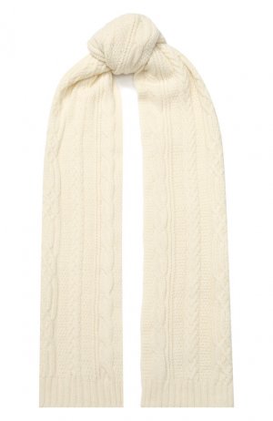 Кашемировый шарф Kashja` Cashmere. Цвет: белый