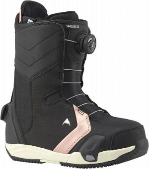 Сноубордические ботинки женские Limelight Step On, размер 36,5 Burton. Цвет: черный