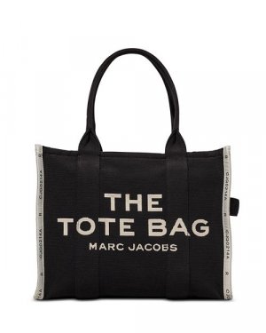Жаккардовая большая сумка MARC JACOBS, цвет Black Jacobs