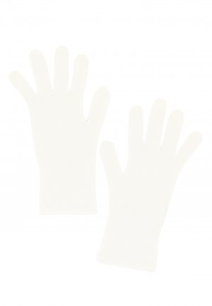 Перчатки FABIANA FILIPPI. Цвет: белый